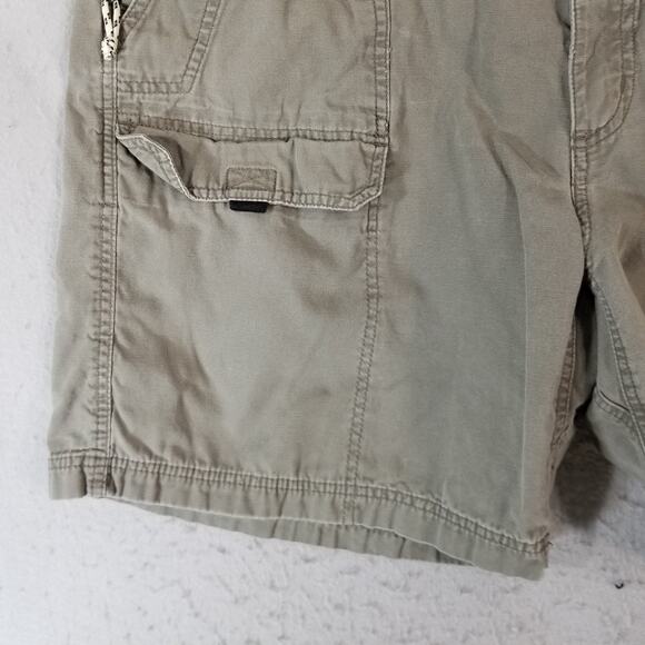 Wrangler Outdoor Cargo Shorts Mens 42 Relaxed Utility Pockets Hiking Belt Loop - Picture 4 of 13